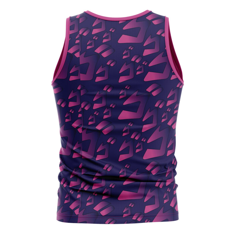 Menacing Aura Jojo's Bizarre Adventure Tank Top - Image 2
