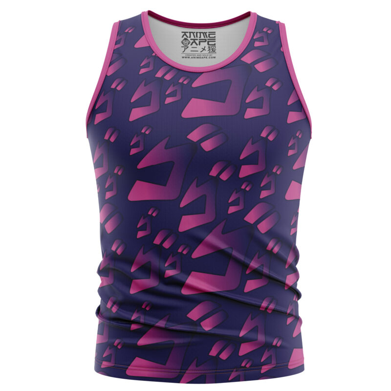 Menacing Aura Jojo's Bizarre Adventure Tank Top