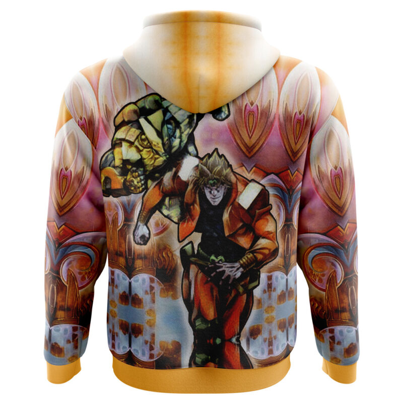 Trippy Dio V2 Jojo’s Bizarre Adventure Hoodie - Image 2