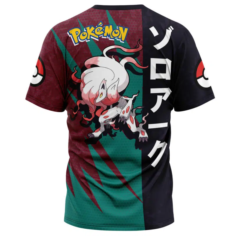 Zoroark Attack Pokemon T-Shirt - Image 2
