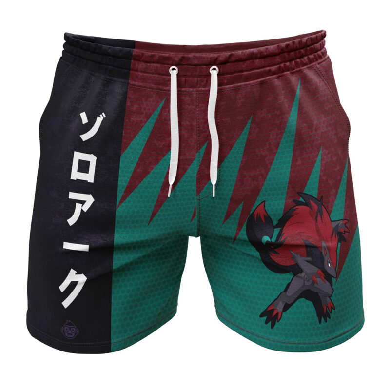 Zoroark Classic Pokemon Gym Shorts