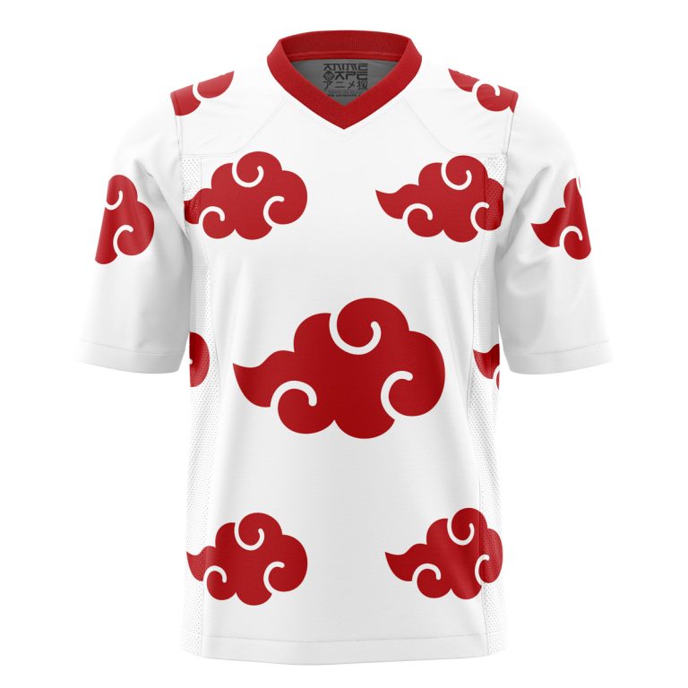 Akatsuki White American Football Jersey Anime Ape