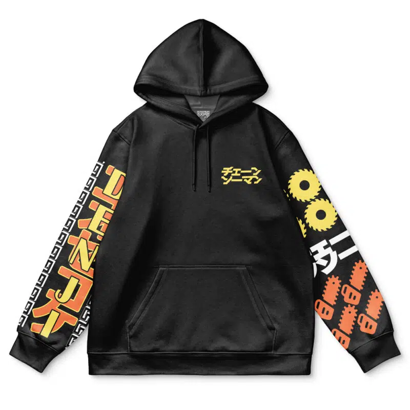 Denji V2 Chainsaw Man Streetwear Hoodie - Image 2