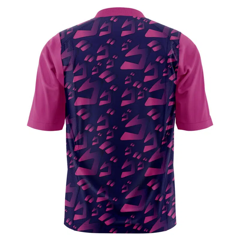 Menacing Aura Jojo's Bizarre Adventure American Football Jersey - Image 2