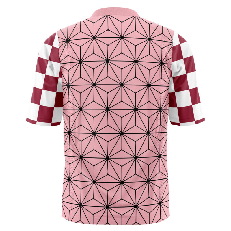 Nezuko Kamado Demon Slayer American Football Jersey - Image 2