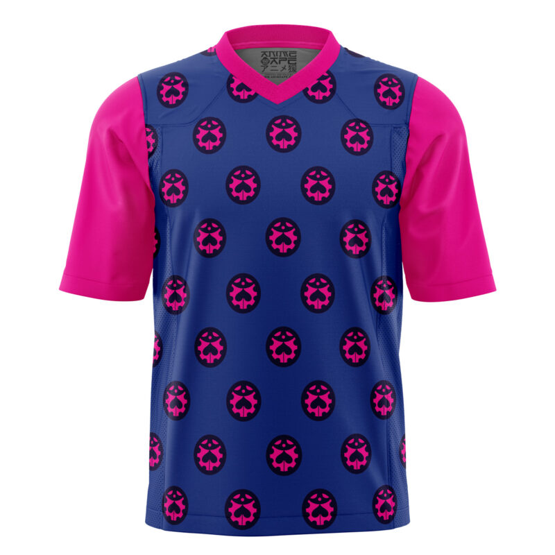 Giorno Giovanna Jojo's Bizarre Adventure Football Jersey
