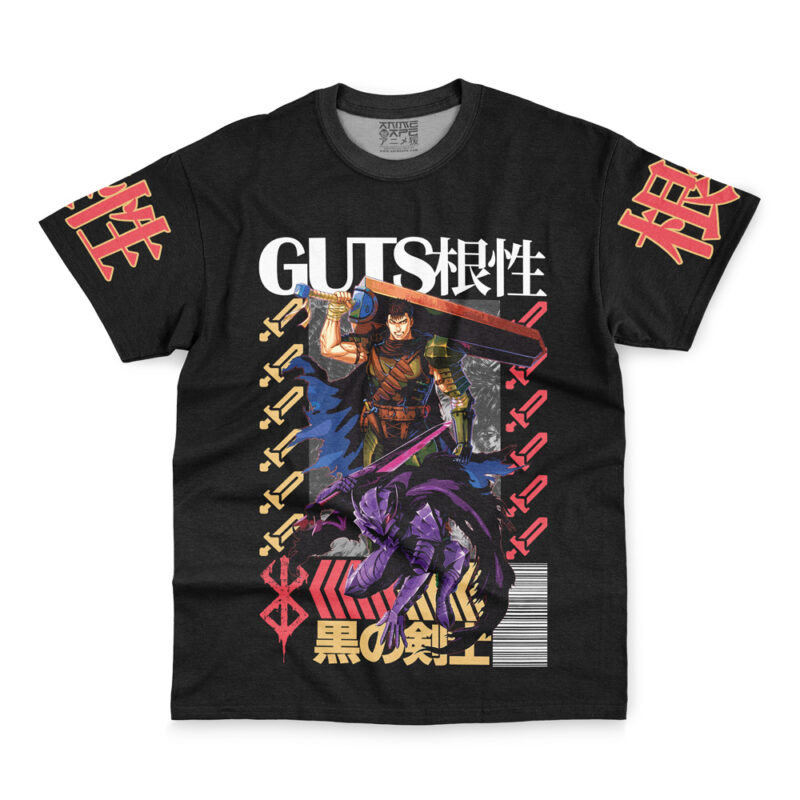 Guts V2 Berserk Streetwear T-Shirt - Image 2