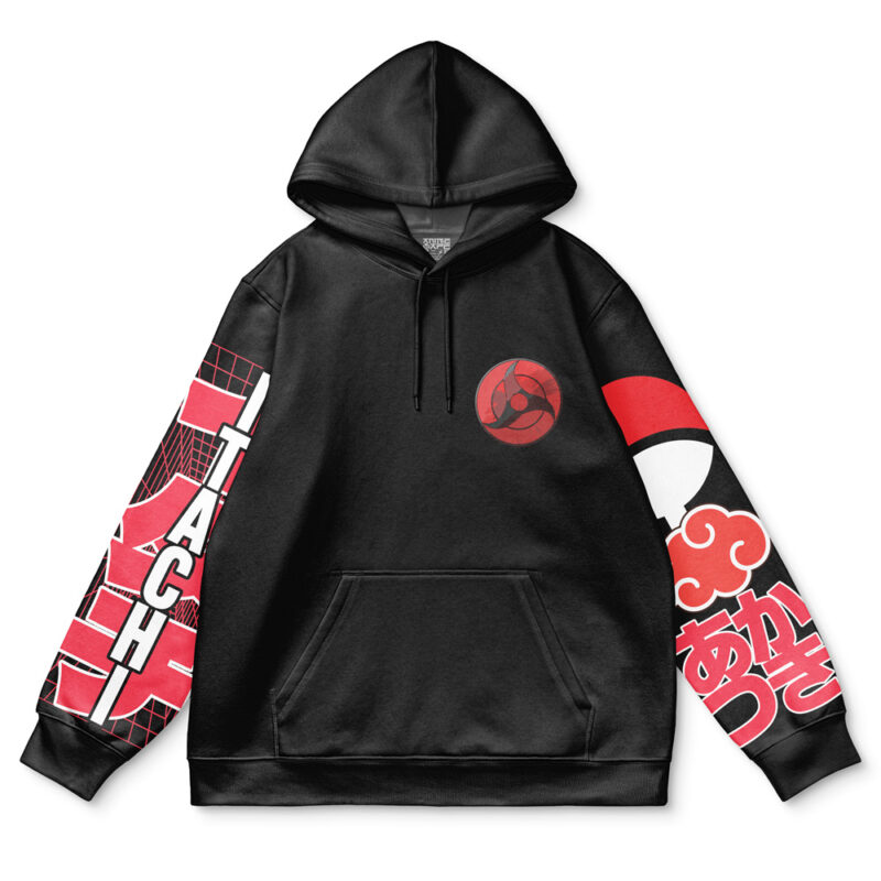 Uchiha Itachi V3 Shippuden Streetwear Hoodie - Image 2