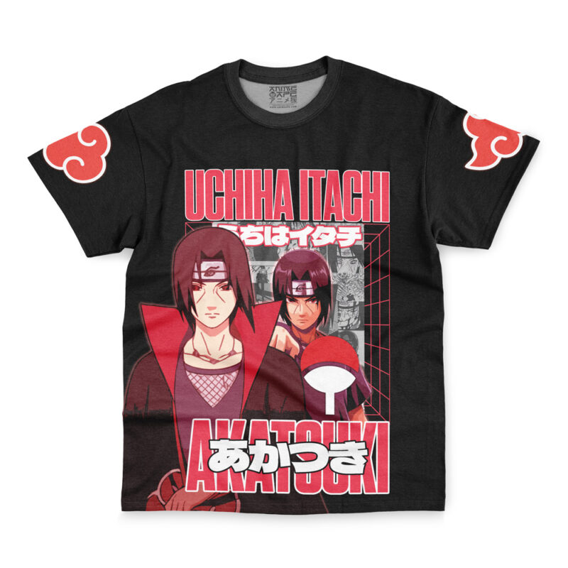 Uchiha Itachi V3 Shippuden Streetwear T-Shirt - Image 2