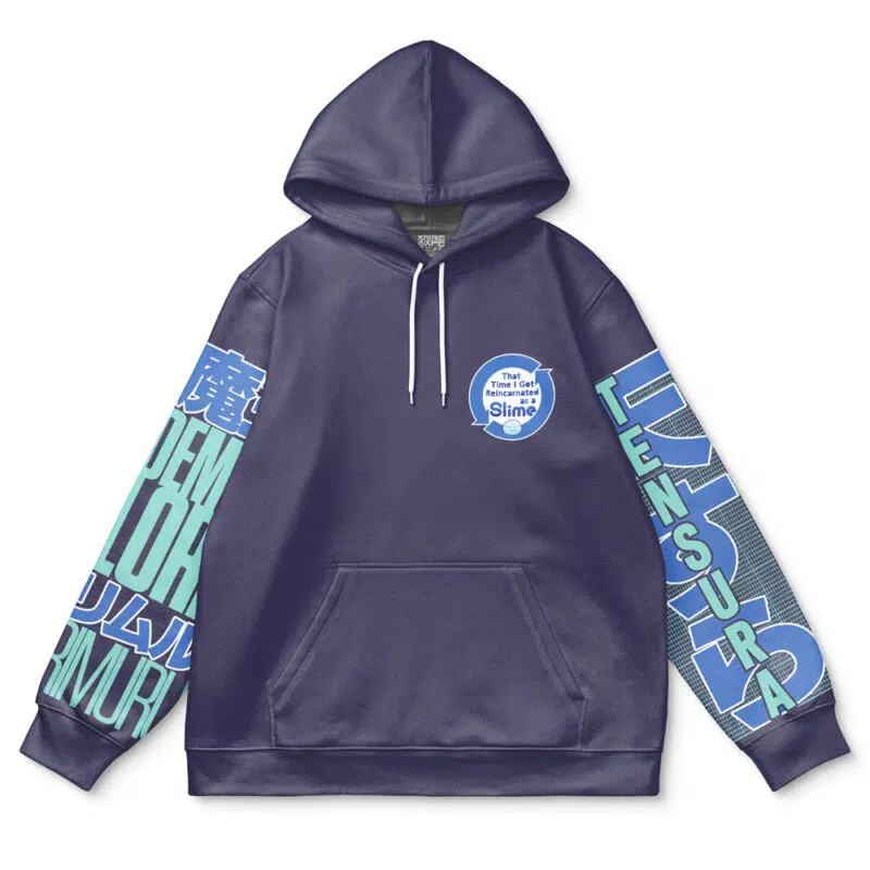 Rimuru Tempest V3 That Time I Got Reincarnated as a Slime Streetwear Hoodie - Image 2