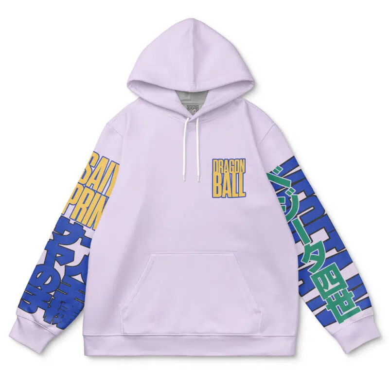 Vegeta V3 Dragon Ball Z Streetwear Hoodie - Image 2