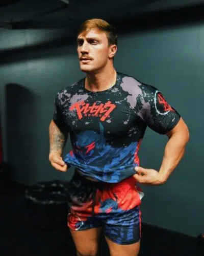 Struggler Berserk Short Sleeve Rash Guard Compression Shirt