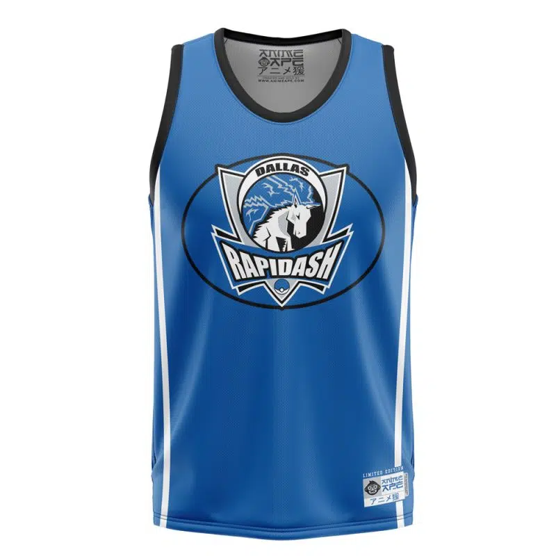 Dallas Rapidash Pokemon Basketball Jersey