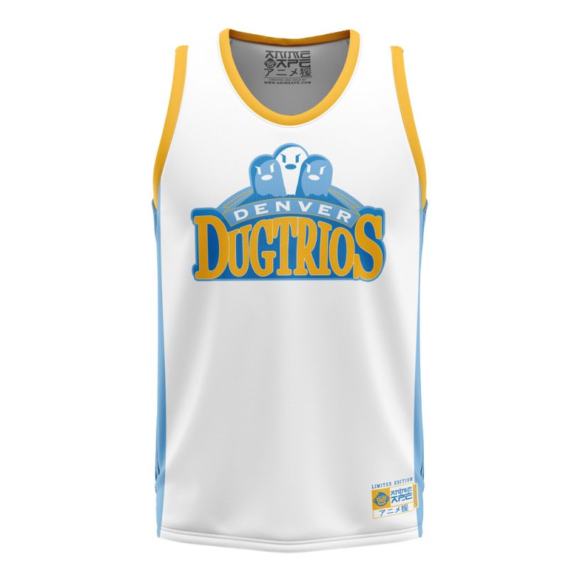 Denver Dugtrios Pokemon Basketball Jersey