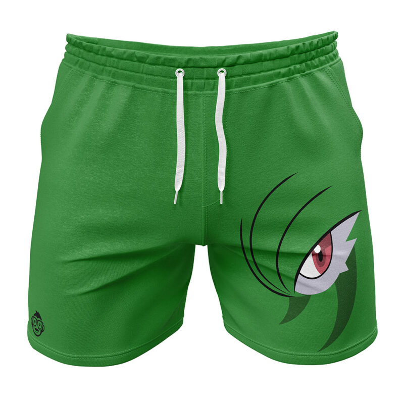 Gardevoir Face Pokemon Gym Shorts