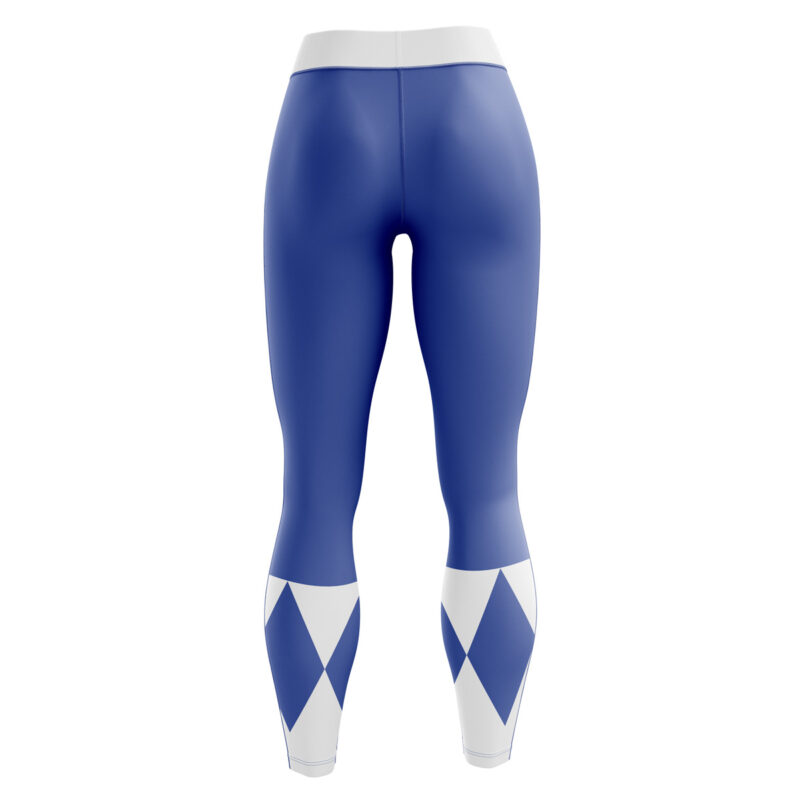 Blue Ranger Mighty Morphin Power Rangers  Leggings  - Image 4