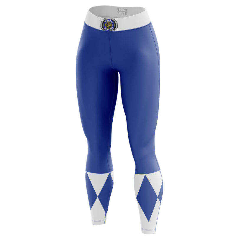 Blue Ranger Mighty Morphin Power Rangers  Leggings  - Image 3