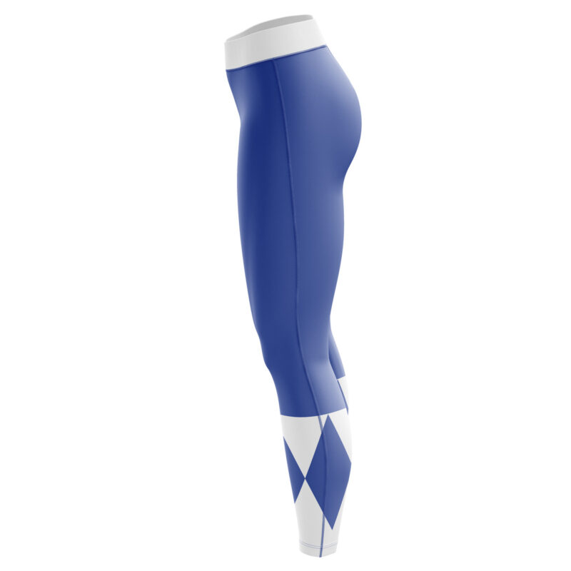 Blue Ranger Mighty Morphin Power Rangers  Leggings  - Image 2