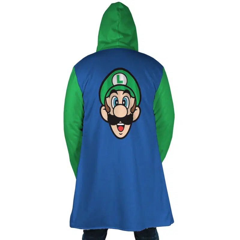 Luigi Mario Bros Dream Cloak Coat - Image 5