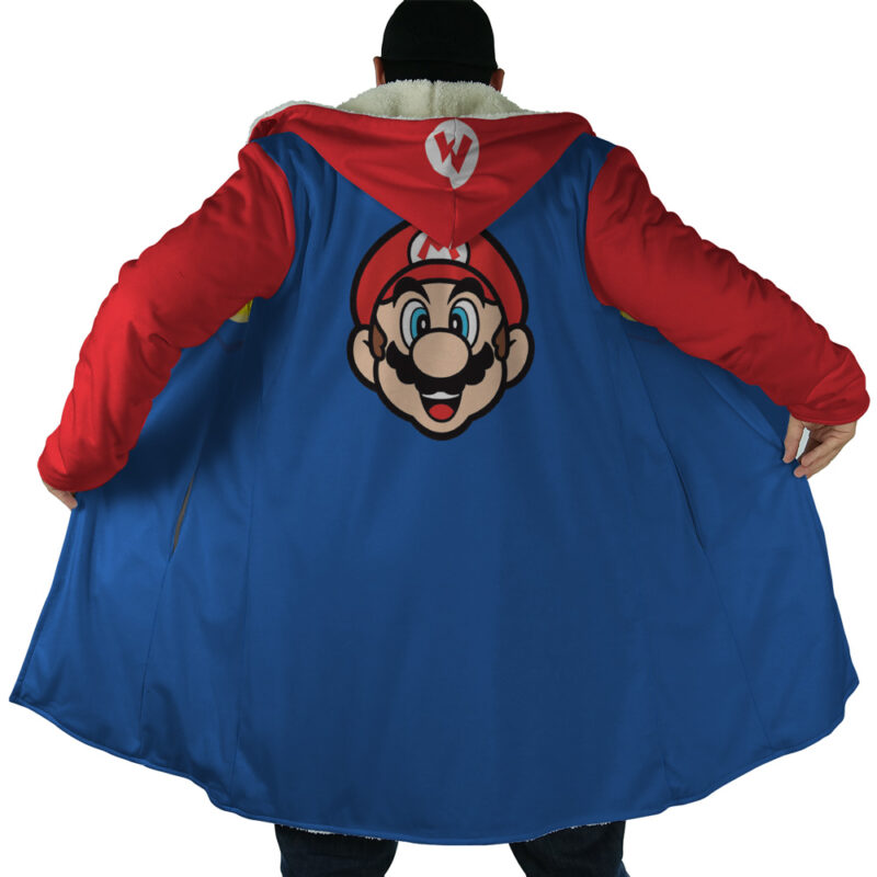 Mario Mario Bros Dream Cloak Coat - Image 6