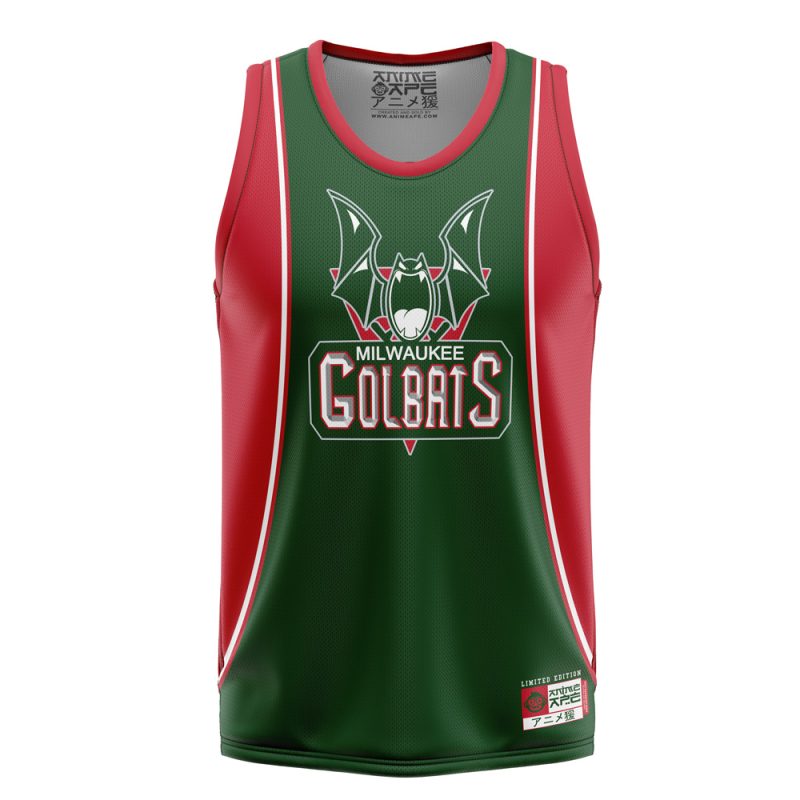 Milwaukee Golbats Pokemon Basketball Jersey