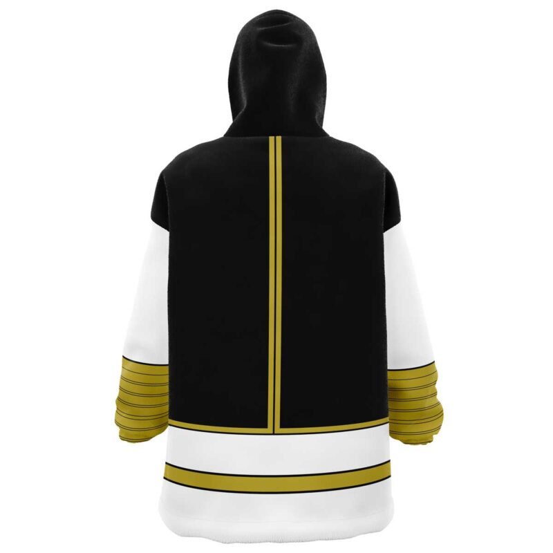 White Ranger Mighty Morphin Power Rangers Snug Oversized Blanket Hoodie - Image 4