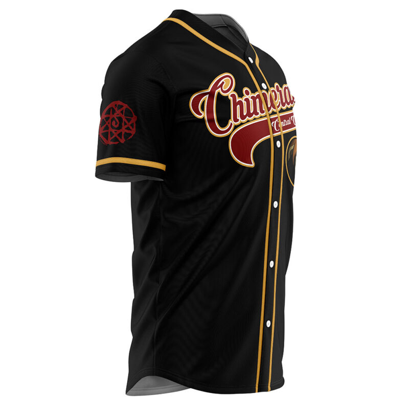 Personalized Central City Chimeras Fullmetal Alchemist Baseball Jersey - Image 4