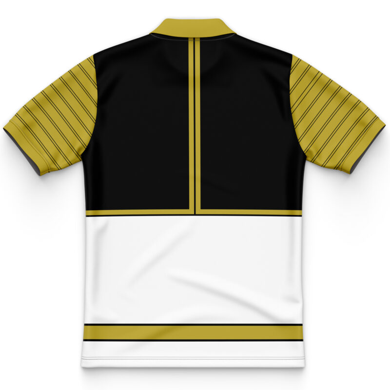 White Ranger Mighty Morphin Power Rangers Polo Shirt - Image 2