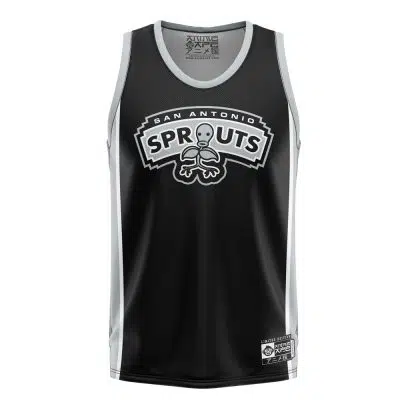 San Antonio Sprouts Bellsprout Pokemon Basketball Jersey
