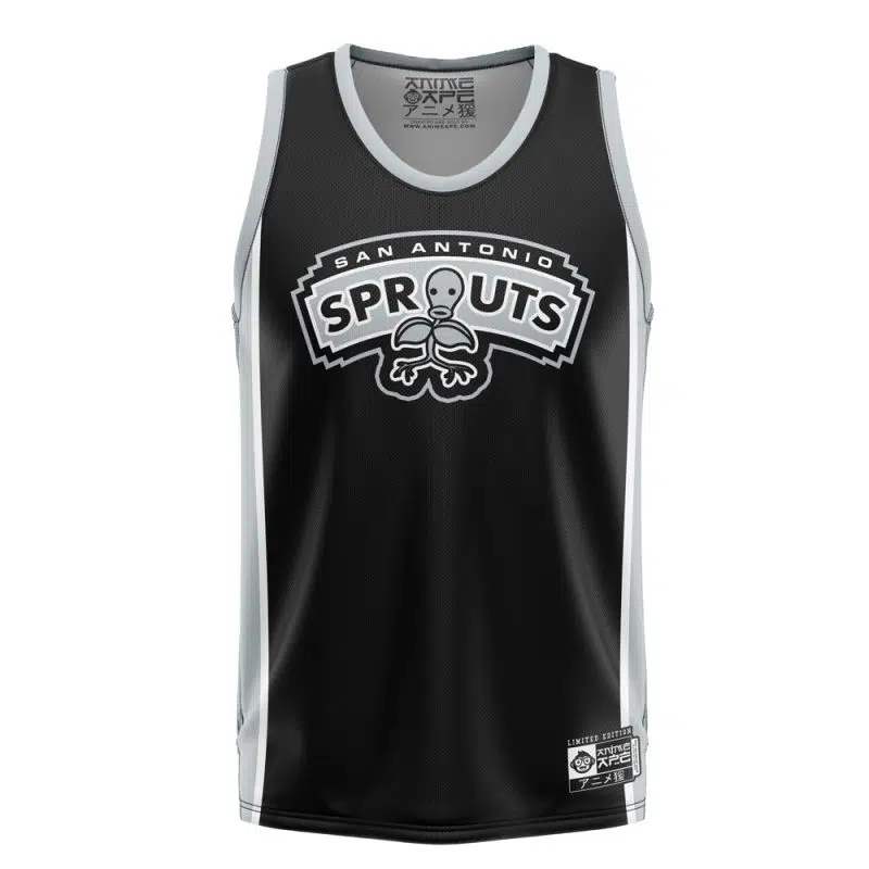 San Antonio Sprouts Bellsprout Pokemon Basketball Jersey
