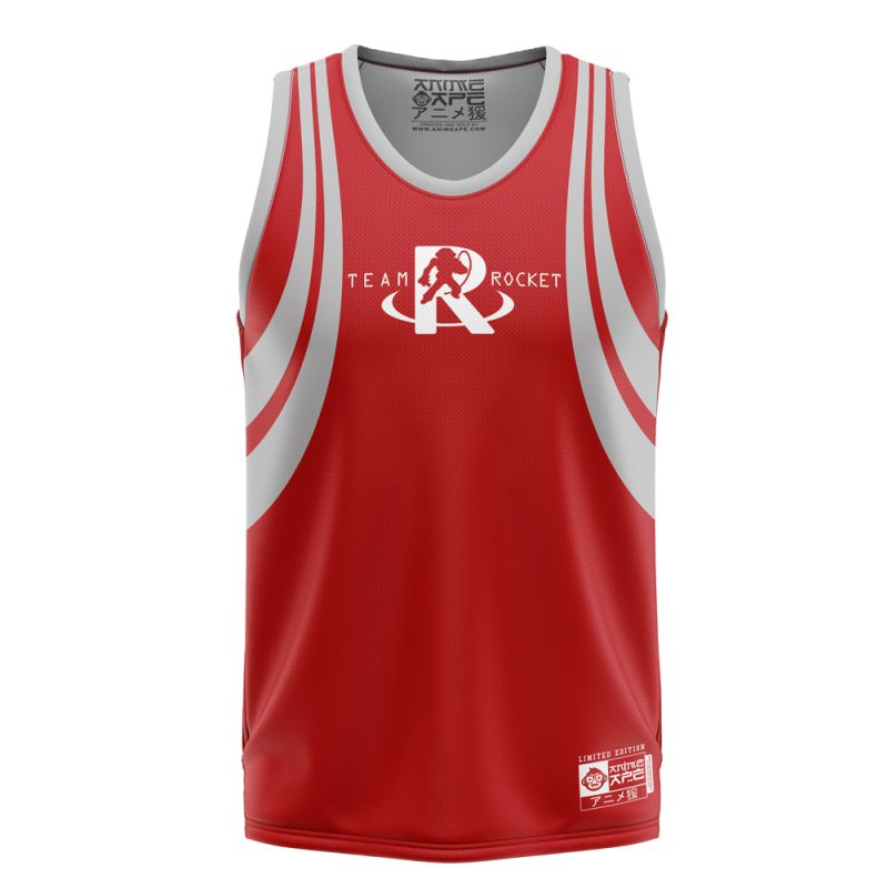 Team Rocket Pokemon Basketball Jersey