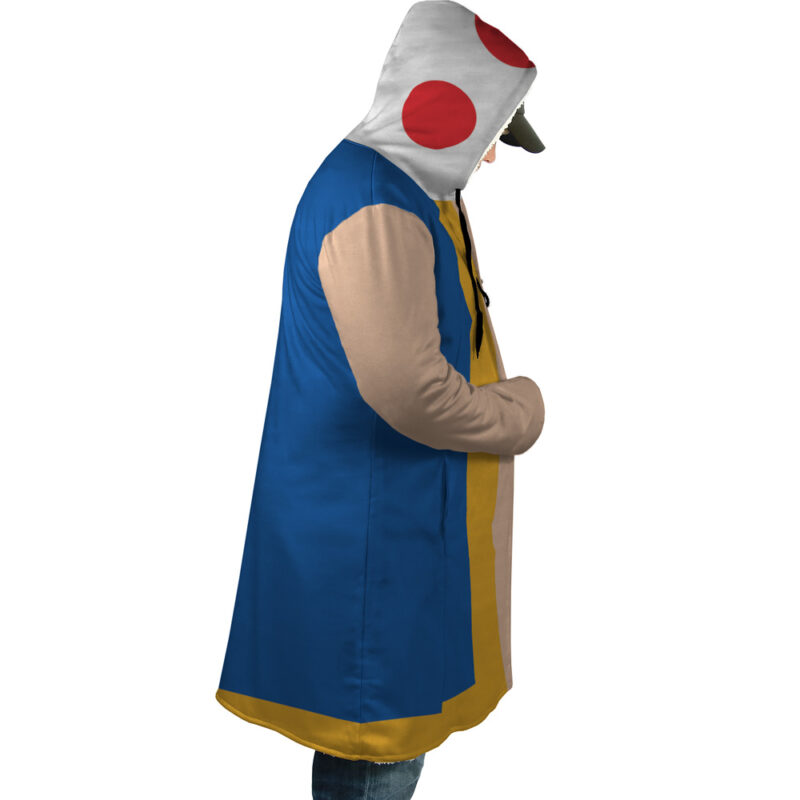Toad Mario Bros Dream Cloak Coat - Image 3