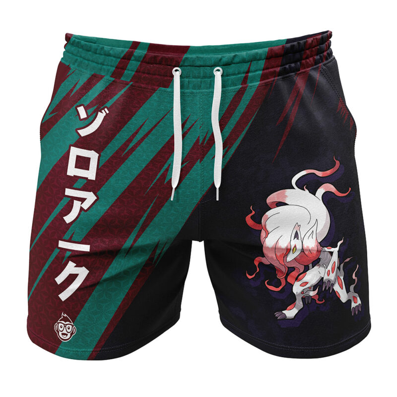 Zoroark Attack Pokemon Gym Shorts