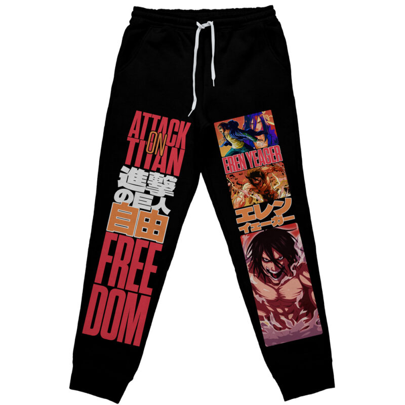 Eren Yeager V3 Attack on Titan Streetwear Sweatpants