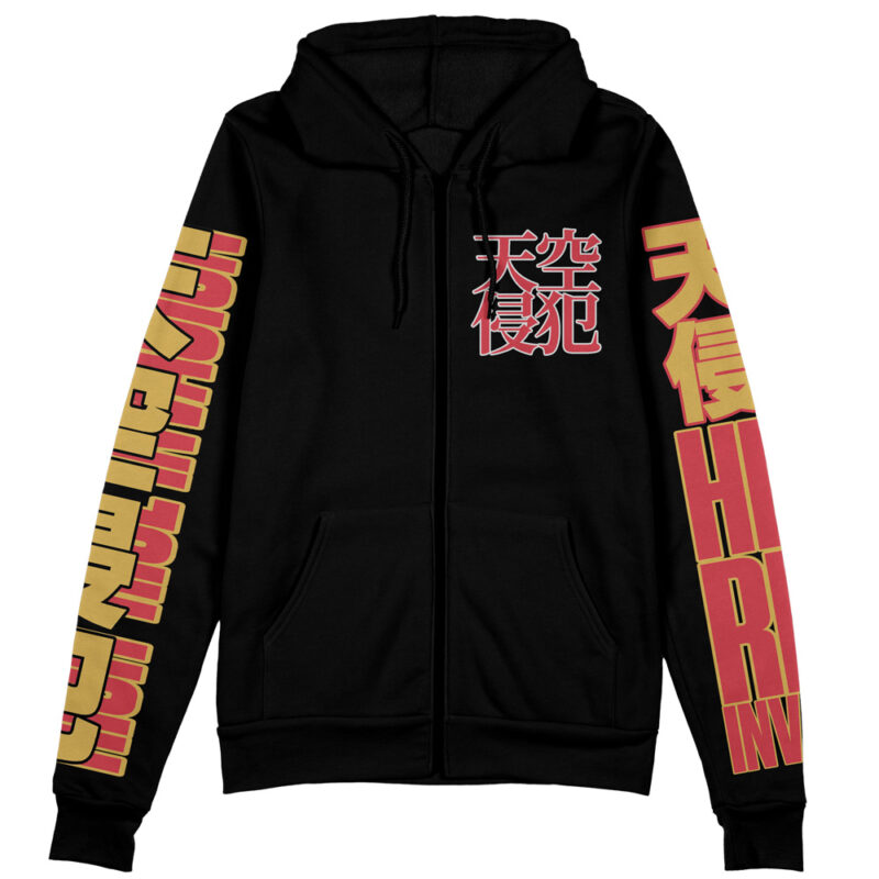 High-Rise Invasion Streetwear Zip Hoodie Jacket - Image 2