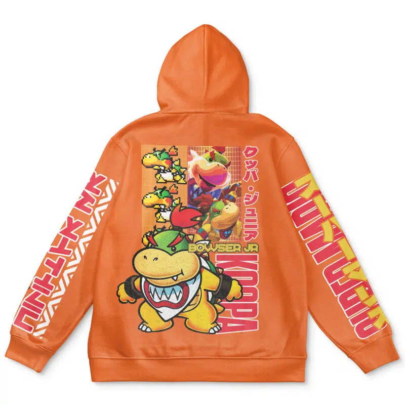 Bowser Jr. Super Mario Streetwear Hoodie