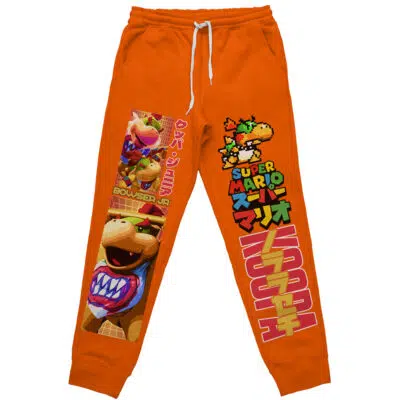 Bowser Jr. Super Mario Streetwear Sweatpants
