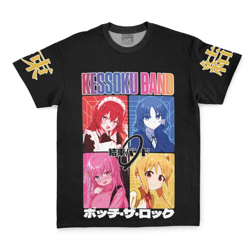 Kessoku Band Bocchi the Rock Bleach Streetwear T-Shirt