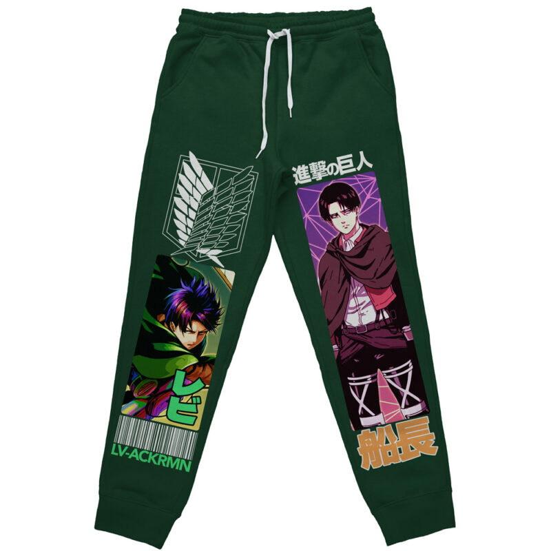 Levi Ackerman V2 Attack on Titan Streetwear Sweatpants