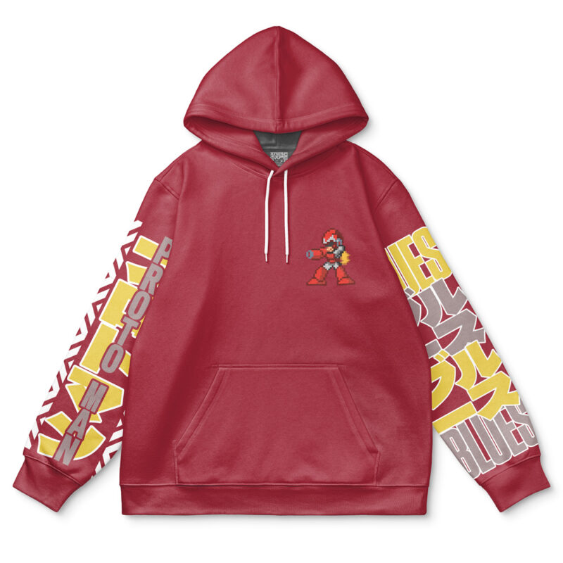 Proto Man Mega Man Streetwear Hoodie - Image 2