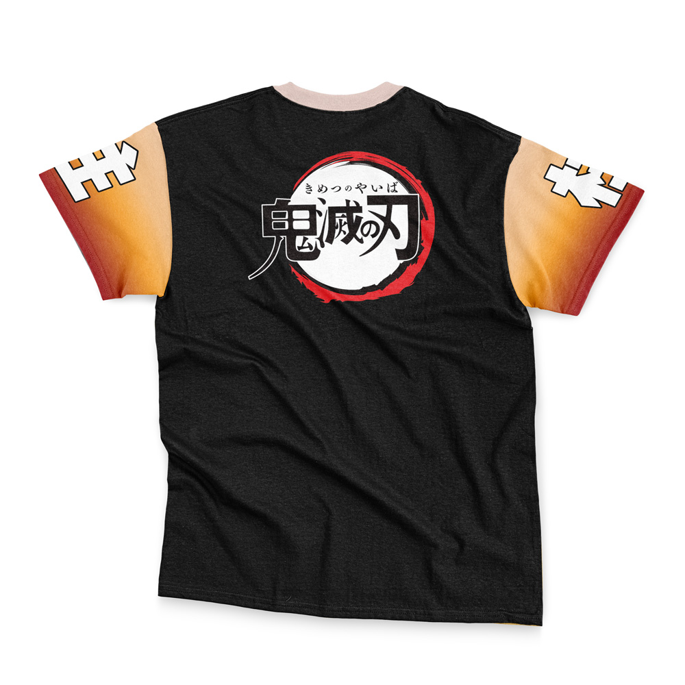 Kyojuro Rengoku V2 Demon Slayer Streetwear T-Shirt - Image 4