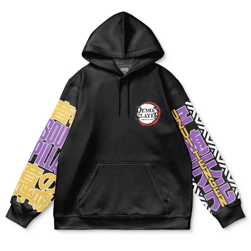 Uzui Tengen V2 Demon Slayer Streetwear Hoodie - Image 2
