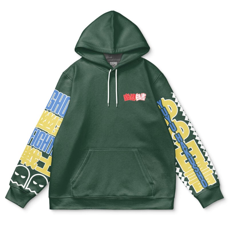 Yusuke Urameshi V3 Yuyu Hakusho Streetwear Hoodie - Image 2
