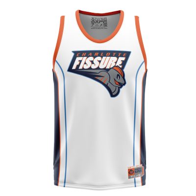 Charlotte Fissure Machoke Pokemon Basketball Jersey