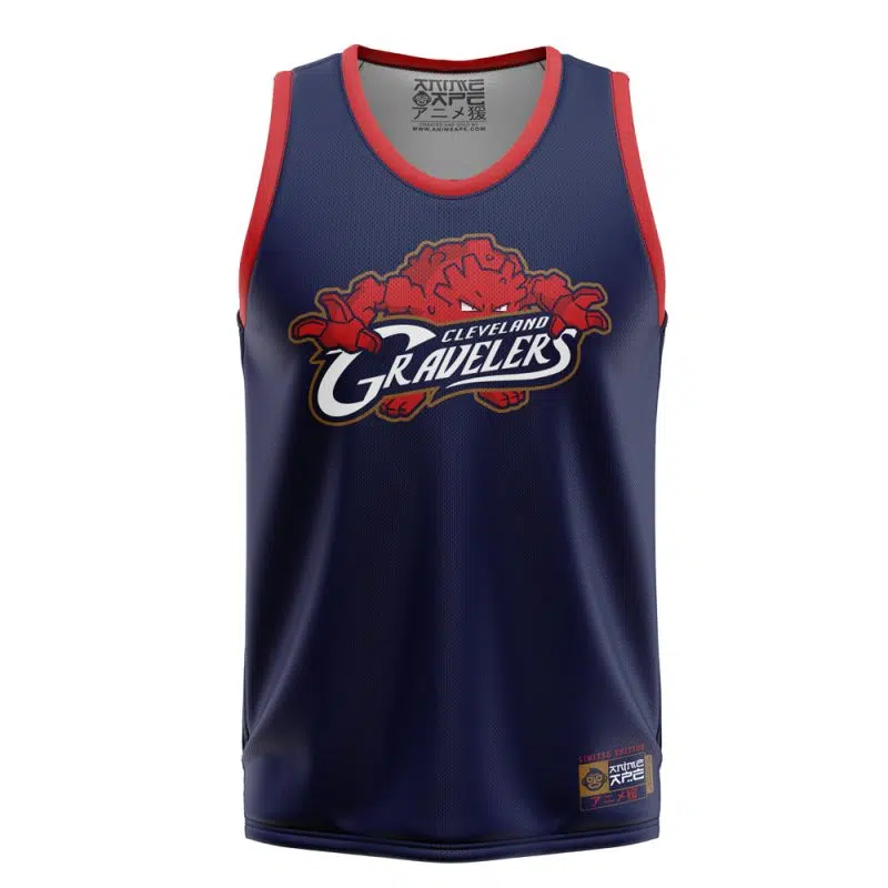 Cleveland Gravelers Pokemon Basketball Jersey