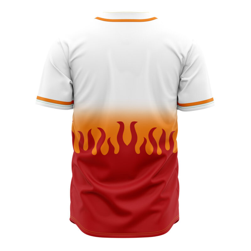 Kyojuro Rengoku Demon Slayer Baseball Jersey - Image 3