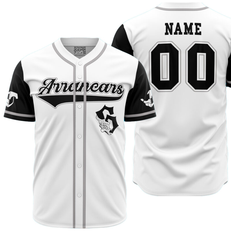 Personalized Arrancars Grimmjow Bleach Baseball Jersey