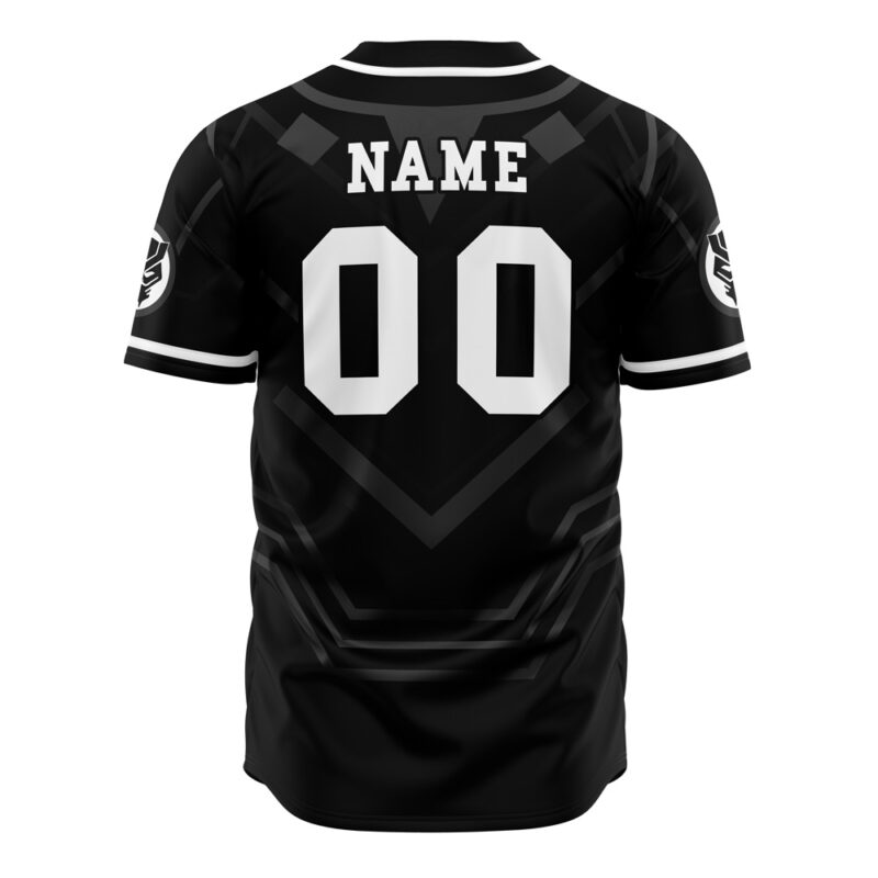 Personalized Black Panther Marvel Baseball Jersey - Image 3
