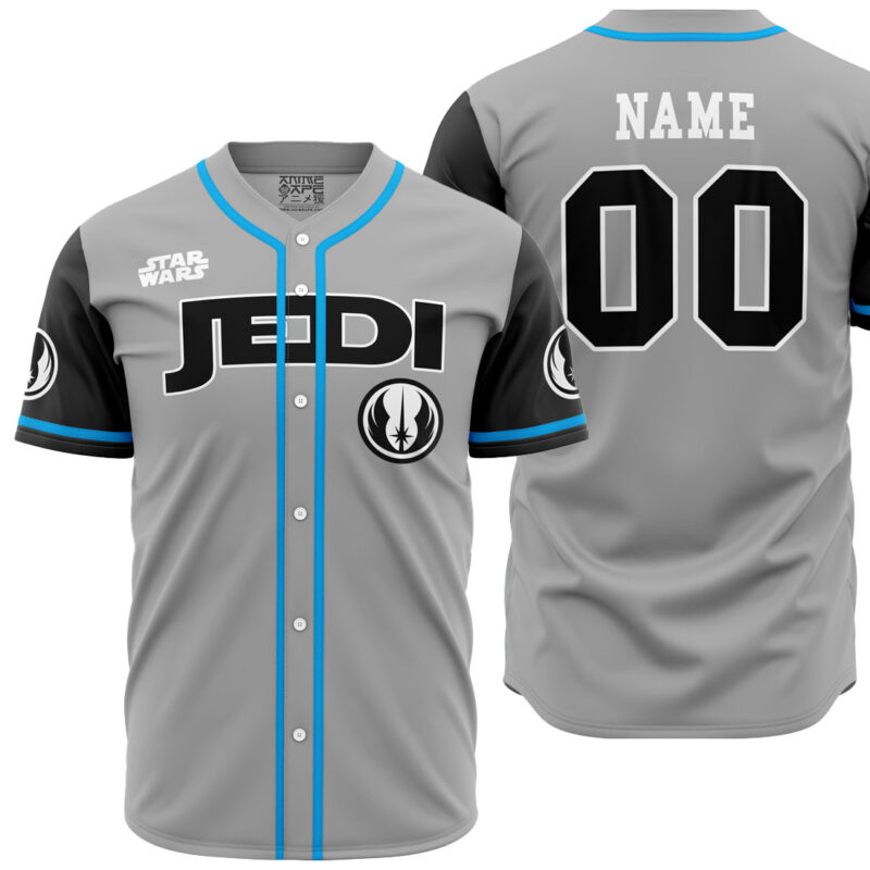 Personalized Jedi Skywalker Star Wars Baseball Jersey