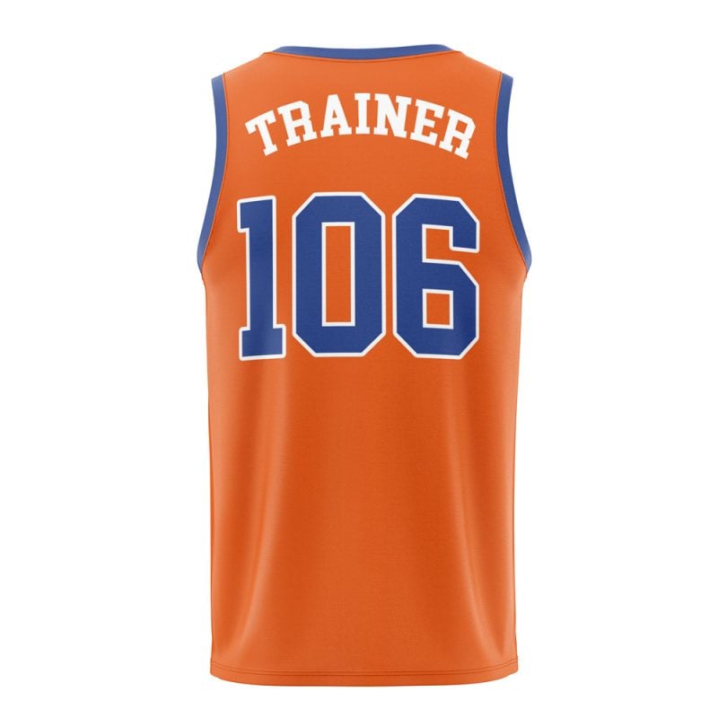 Saffron Kicks Hitmonlee Pokemon Basketball Jersey - Image 2